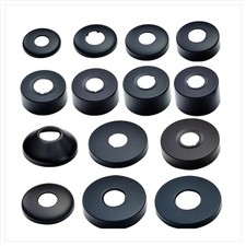 Duscharmatur Rosette Schwarz 2