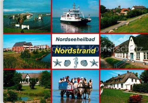Nordstrand faehre hafen - nordstrand,