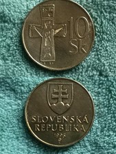 10 Slowakische Kronen 1995 –