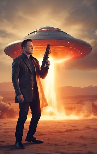 Elon musk mit einem - musk,