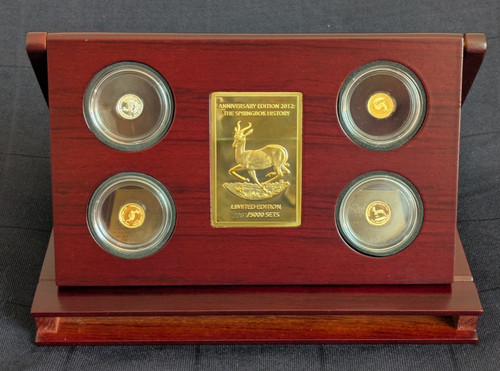 Gabon 2012 investment coin set - investment,