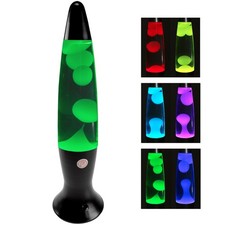 Lavalampe 40 cm - Schwarz &