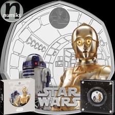 R2-D2 & C-3PO in Farbe -