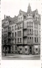 Foto Ak Hannover, Eckgebäude