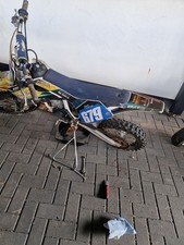 KTM/Husqvarna MX KinderMotocross Motorrad 65ccmTC 2takter Blau/Weiß Schaltung