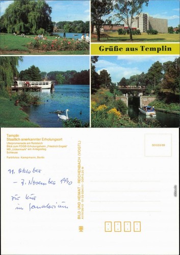 Templin uferpromenade - templin,