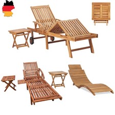 Sonnenliege mit Tisch