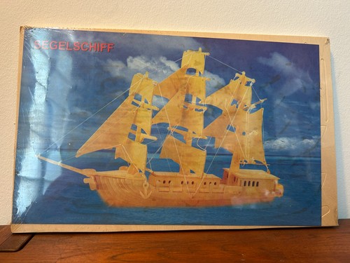 Holzbausatz segelschiff - holzbausatz, |