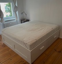 IKEA BRIMNES Bettgestell mit 4