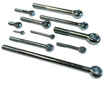 Augenschraube DIN 444 Stahl verzinkt M5 M6 M8 M10 M12 M16 M20 Augbolzen Torband 