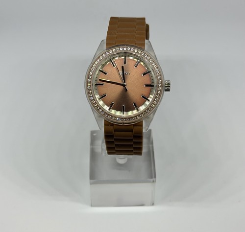 Esprit damen uhr braun silber - uhr,