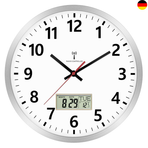 Wanduhr funk digital - funk,