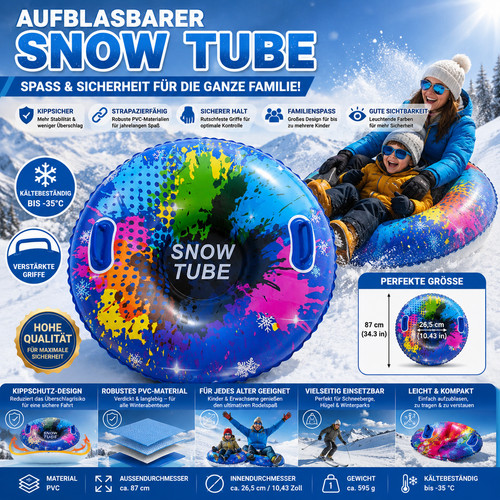 Snow tube - tube, –