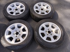 4  ALUFELGEN BMW e60 e61,  16 Zoll Styling 134 Sommerreifen 225 55R16 7mm Profil