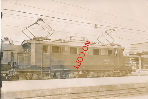 Foto antik elektrolokomotive - foto, e