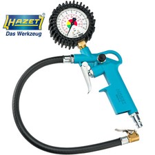 Hazet Reifenfüller Luftdruckprüfer Reifendruck Messgerät 12 bar  9041-1