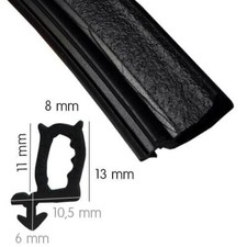 5m Dometic Seitz S4 S5 Fensterdichtung Heki I 4460000281 540E06 Wohnmobil