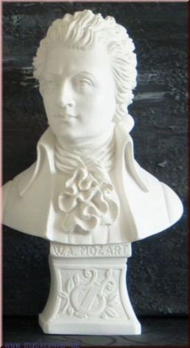 Mamorbüste mozart 24 cm - ca.,