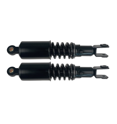 Federbein schwarz matt ural - 2x,