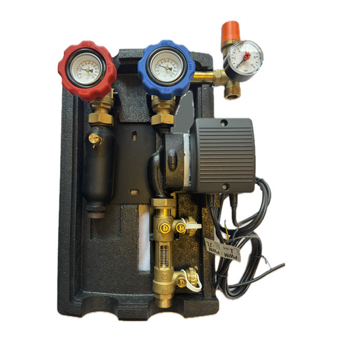 Solarstation pumpengruppe mit - solarstation,