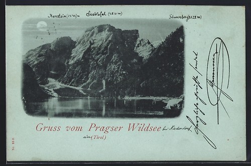 Mondschein prags tirol - prags, /tirol