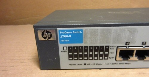 Procurve 1700 switch - procurve, 1700-8