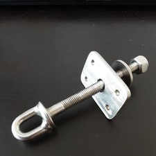 Augschraube Augbolzen Edelstahl  Decksöse   M 10  Bolzenlänge 100