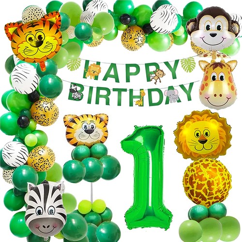 Luftballons girlande jahr - girlande,