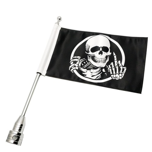 Motorrad flagge fahnenstange - motorrad,