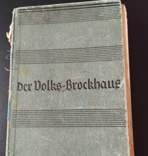 Der volksbrockhaus 1941 - volksbrockhaus,