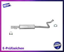 Mittelschalldämpfer für Toyota Yaris Verso 1.3 1.5 Bj.99-05 Auspuff Schelle