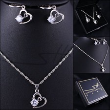 Halsette & Ohrhänger Silber