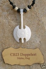 Keltisches Magisches Amulett Wikinger Doppelaxt CB23