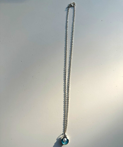 Halskette silber mit - halskette,