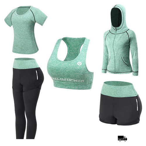 Yoga kleidung set stück gym - kleidung,