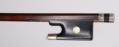 Fine silver mounted violin bow - fine,