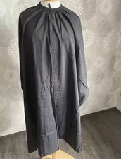 Friseurumhang Haarschneideumhang Umhang Friseur Schwarz Hackenverschluẞ Efalock