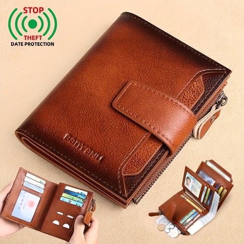 Herren echt leder nfc - nfc, rfid