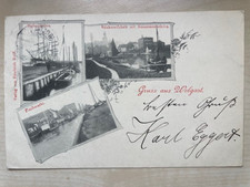 Postkarte AK Gruss aus Wolgast