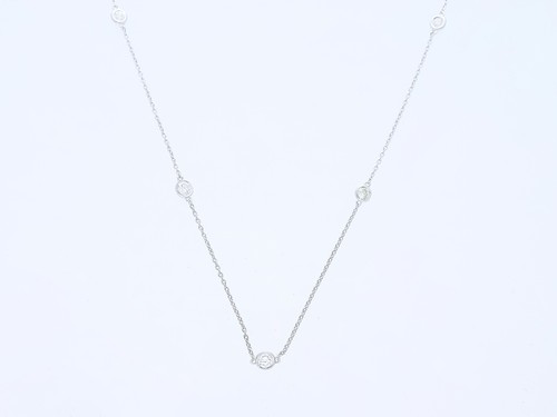Brillanten collier kette 00 - kette, 1,00