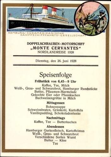 Doppelschrauben motorschiff - ak, doppelschrauben-motorschiff