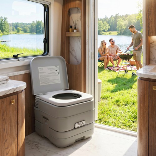 Homcom campingtoilette - homcom,