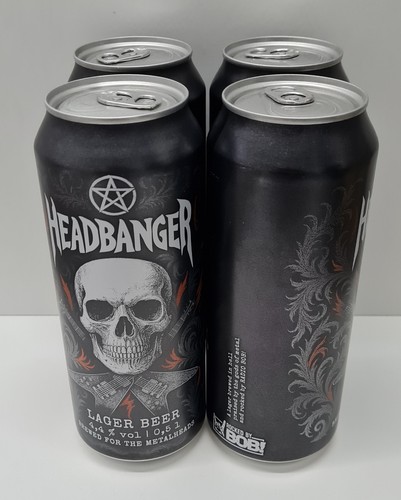 Headbanger lager beer bier - headbanger,