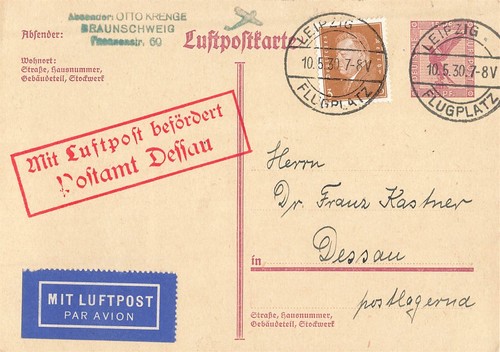 165169 luftpost gsk p169 - luftpost-gsk,