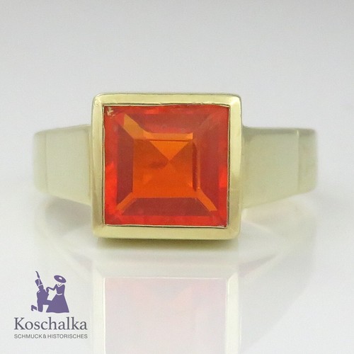Vintage 585er goldring mit - vintage,