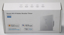 meross WLAN Rolladenschalter funktioniert mit Apple Homekit,Alexa,2er Pack,weiß