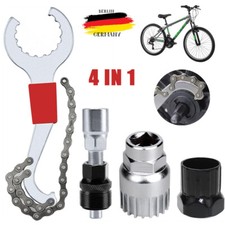 4in1 Fahrrad Werkzeug Set Zahnkranzabzieher Kurbel-Abzieher Bike Reparatur Satz