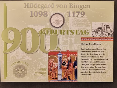 Numisblatt hildegard von - numisblatt, 2/98