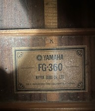 Yamaha FG-360 Nippon Gakki -