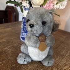 Vintage Spielzeug Teddy grau R